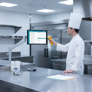 Digitale Hygiene-Dokumentation in Großküche