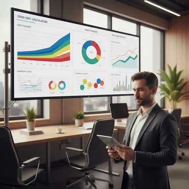 Analytics Dashboard für Speisekalkulation
