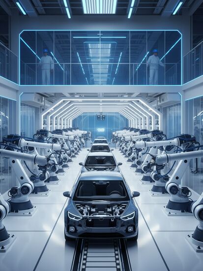 Digitalisierung Fahrzeugbau Hero