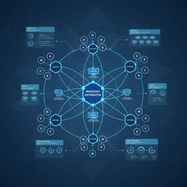 Netzwerk-Visualisierung für Lieferantenbeziehungen