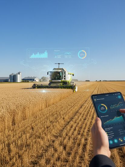 Digitalisierung im Ackerbau mit KI und Smart Farming