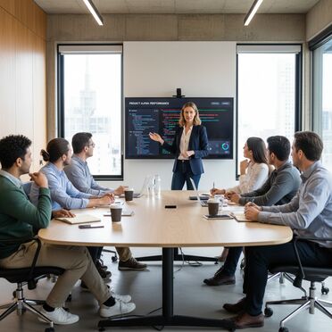 IT-Beratung und Präsentation