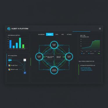 ALBERT AI Dashboard mit API-Integration