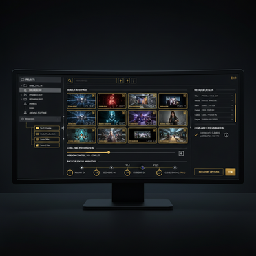 Digitales Archiv-Management für TV-Produktionen