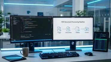Entwickler-Workspace mit Workflow-Automatisierung