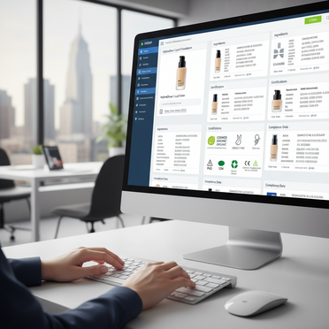 Automatisiertes Produktdatenmanagement für Kosmetik