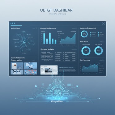 Dashboard für KI-basierte Content-Analyse und Performance-Tracking