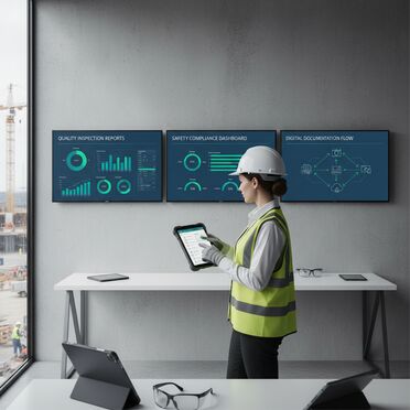 Digitale Qualitätskontrolle und Compliance im Bauwesen
