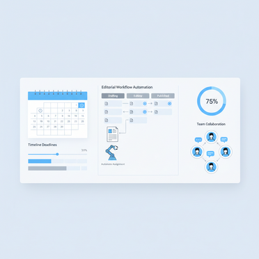 Redaktionsworkflow Automatisierung