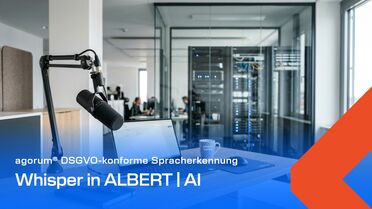 Spracherkennung DSGVO-konform mit Whisper in ALBERT | AI