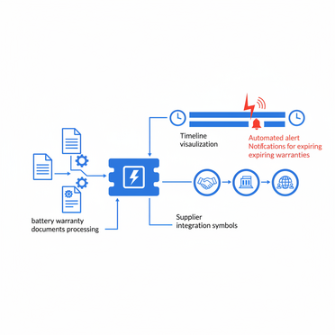 Automatisiertes Garantiemanagement für Batteriespeicher