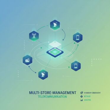 Zentrale Steuerung aller Telekom-Standorte Multi-Store-Management für Telekommunikation