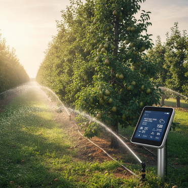 Intelligente Bewässerung im Obstbau