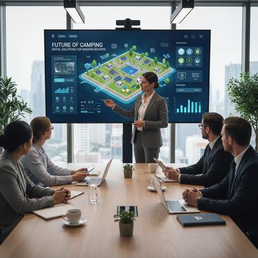Präsentation Digitalisierungslösungen für Campingplätze