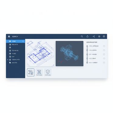 Digitales Management technischer Zeichnungen