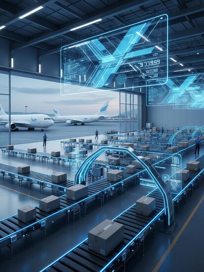 Digitalisierung in der Flughafenlogistik