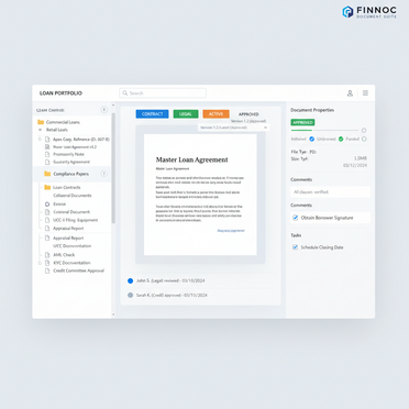 Digitales Kreditaktenmanagement