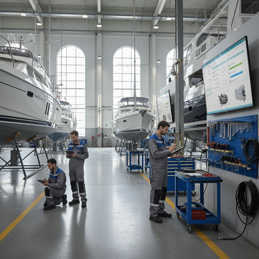 Digitales Wartungsmanagement für Boote