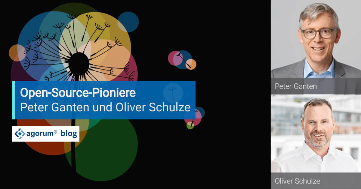 Open Source Pioniere Peter Ganten und Oliver Schulze
